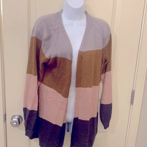 Striped cardigan